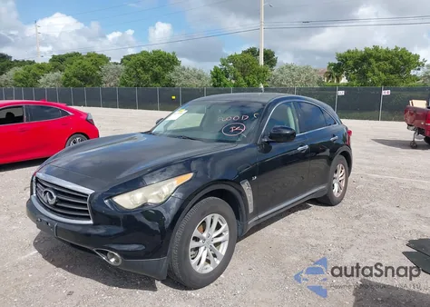 2014 Infiniti Qx70 from USA, damaged, VIN JN8CS1MU8EM450736